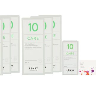 Avaira toric Vitality 4 x 6 Monatslinsen + Lensy Care 10 Jahres-Sparpaket