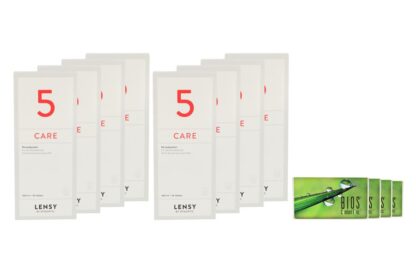 Bios Comfort Toric 4 x 6 Monatslinsen + Lensy Care 5 Jahres-Sparpaket