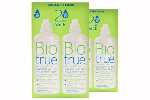 Biotrue Duo-Pack - 2 x Doppelpack All-in-One Lösung