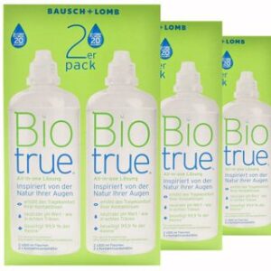 Biotrue Duo-Pack - 3 x Doppelpack All-in-One Lösung