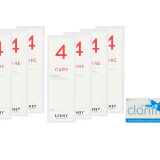 Clariti Elite 4 x 6 Monatslinsen + Lensy Care 4 Jahres-Sparpaket