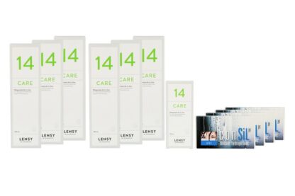 ConSiL Plus Toric 4 x 6 Monatslinsen + Lensy Care 14 Jahres-Sparpaket