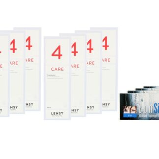 ConSiL Plus Toric 4 x 6 Monatslinsen + Lensy Care 4 Jahres-Sparpaket