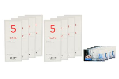 ConSiL Plus Toric 4 x 6 Monatslinsen + Lensy Care 5 Jahres-Sparpaket