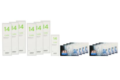 ConSiL Plus Zoom 8 x 3 Monatslinsen + Lensy Care 14 Jahres-Sparpaket
