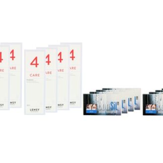 ConSiL Plus Zoom 8 x 3 Monatslinsen + Lensy Care 4 Jahres-Sparpaket