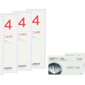Dispo AB 2 x 6 Monatslinsen + Lensy Care 4 Halbjahres-Sparpaket