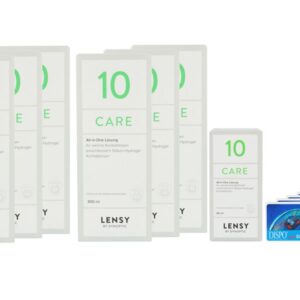 Dispo MultiSiL 4 x 6 Monatslinsen + Lensy Care 10 Jahres-Sparpaket