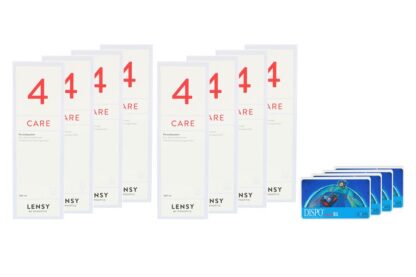 Dispo MultiSiL 4 x 6 Monatslinsen + Lensy Care 4 Jahres-Sparpaket