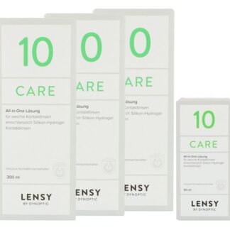Lensy Care 10 3 x 300 ml + 60 ml All-in-One Lösung