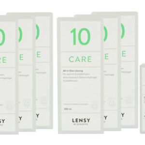 Lensy Care 10 6 x 300 ml + 60 ml All-in-One Lösung