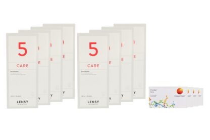 Proclear Toric 4 x 6 Monatslinsen + Lensy Care 5 Jahres-Sparpaket