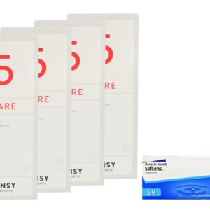 SofLens 59 2 x 6 Monatslinsen + Lensy Care 5 Halbjahres-Sparpaket