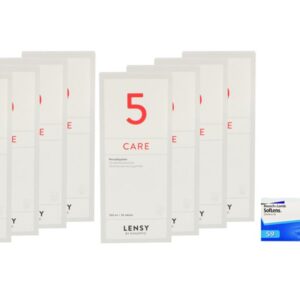 SofLens 59 4 x 6 Monatslinsen + Lensy Care 5 Jahres-Sparpaket