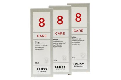 Lensy Care 8 3 x 30 ml Kontaktlinsenreiniger