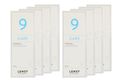 Lensy Care 9 8 x 360 ml Kochsalzlösung