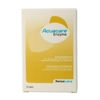 Acuacare Enzyme, 10 Protein-Reinigungstabletten