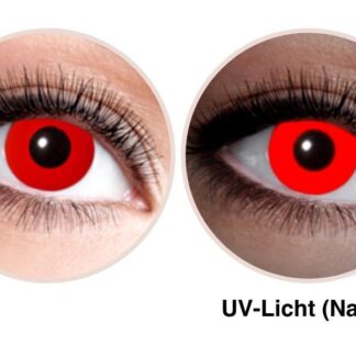 Mystery Lens 2 UV-Motiv-Monatslinsen flash red - ohne Korrektur