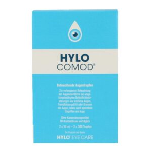 Hylo-Comod 2 x 10 ml Augentropfen
