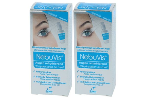 NebuVis Augen rehydrierend 2 x 10 ml Augenspray