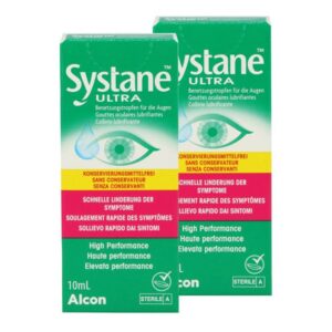 Systane Ultra 2 x 10 ml Augentropfen ohne Konservierungsstoffe von Alcon
