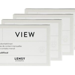 Lensy Monthly View Multifocal 4 x 6 Monatslinsen