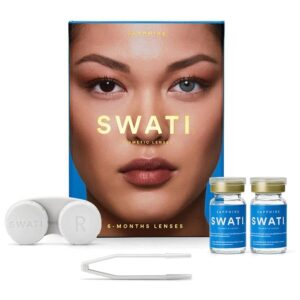 Swati Swati Coloured Lenses Sapphire kontaktlinsen 1.0 pieces
